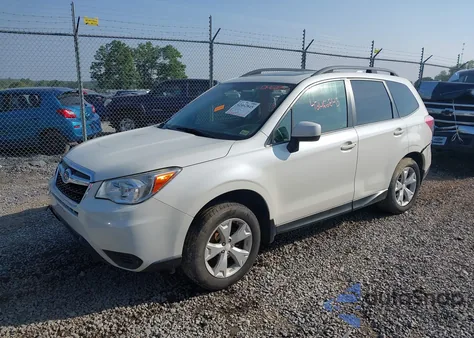 2016 Subaru Forester 2.5I Premium из США, поврежденный, VIN JF2SJADC2GH449712